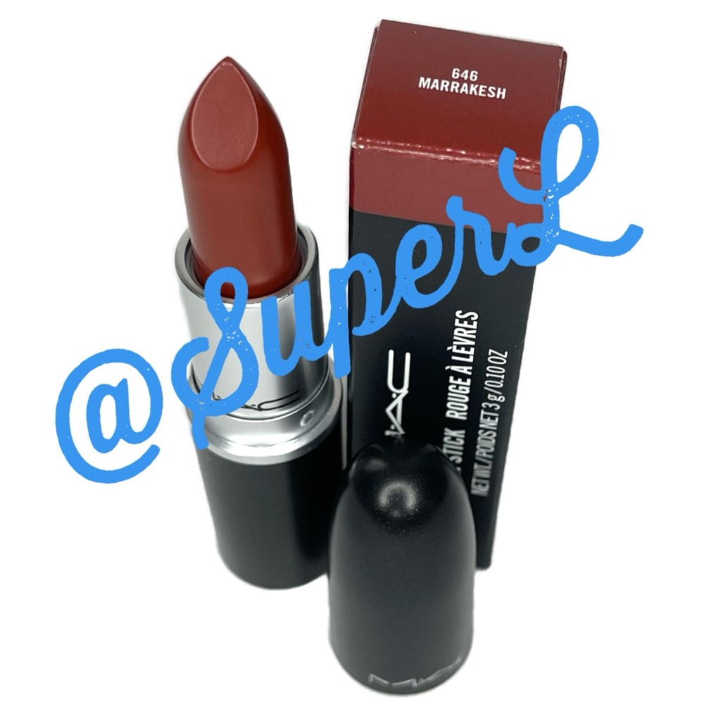 2/$25 NEW MAC Cosmetics Matte Lipstick MARRAKESH orange brown Lip Neutral